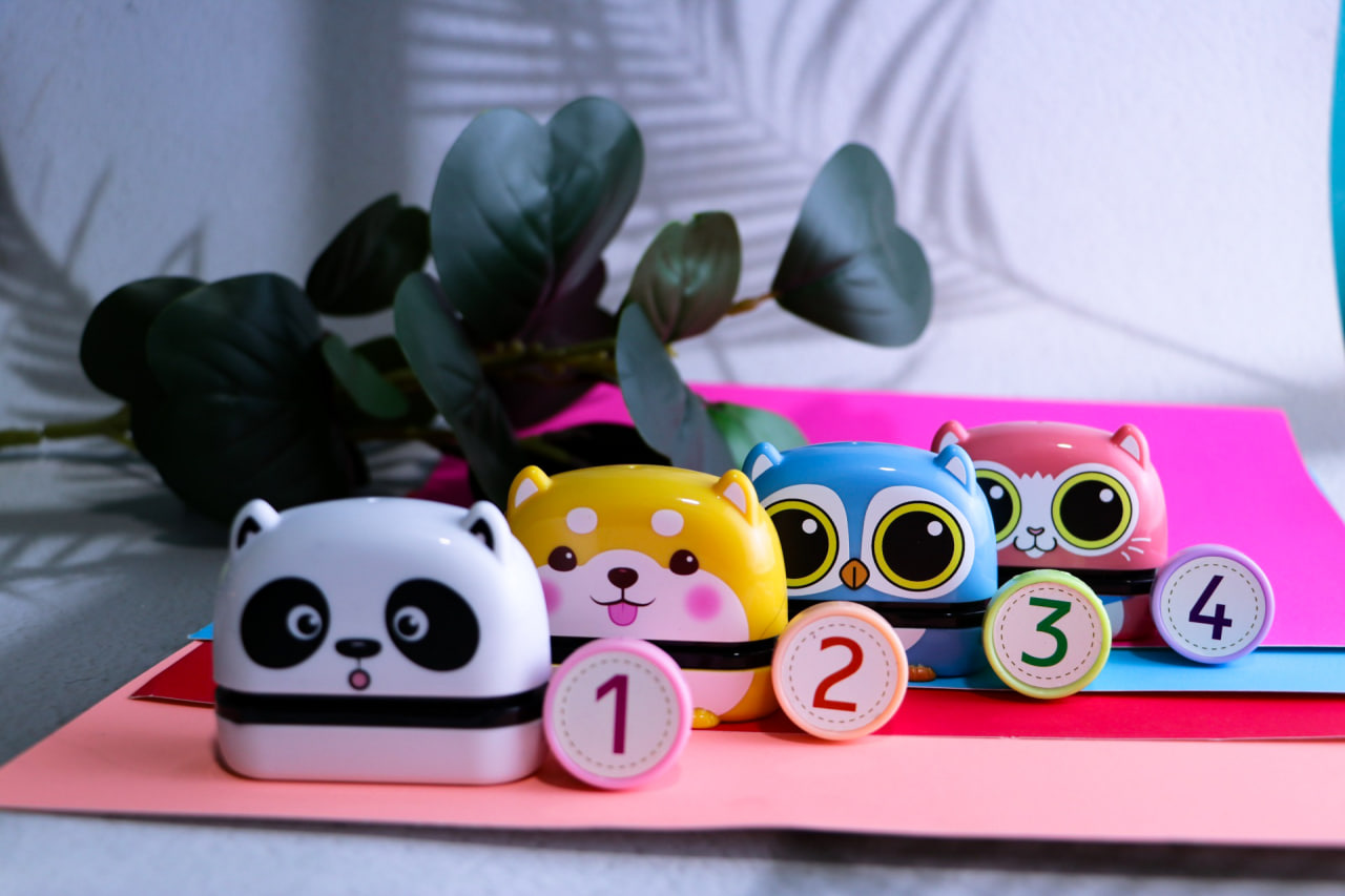 Pre-Inked Stamps - No Messy Ink Pads