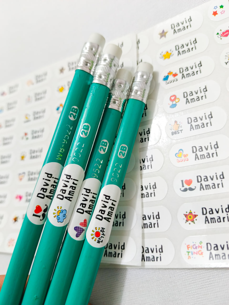 School Supply Labels